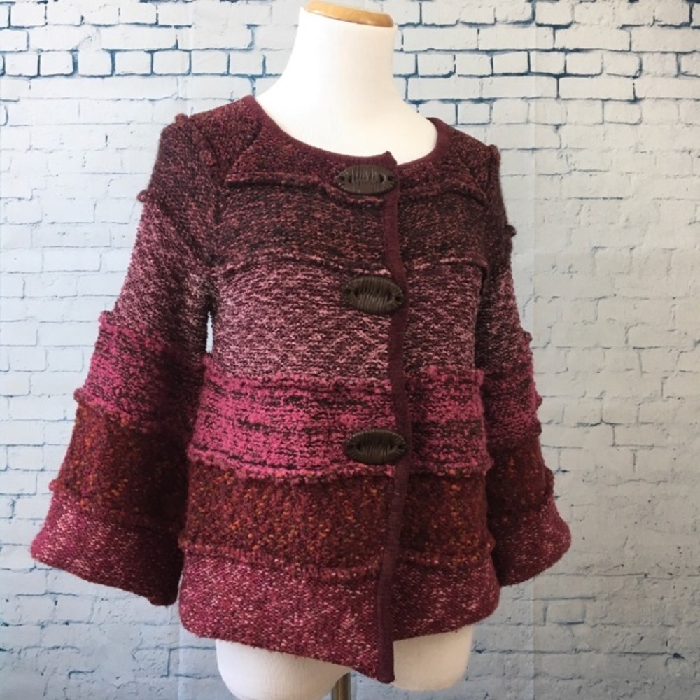 Chunky Knit Curio short cardigan Sm